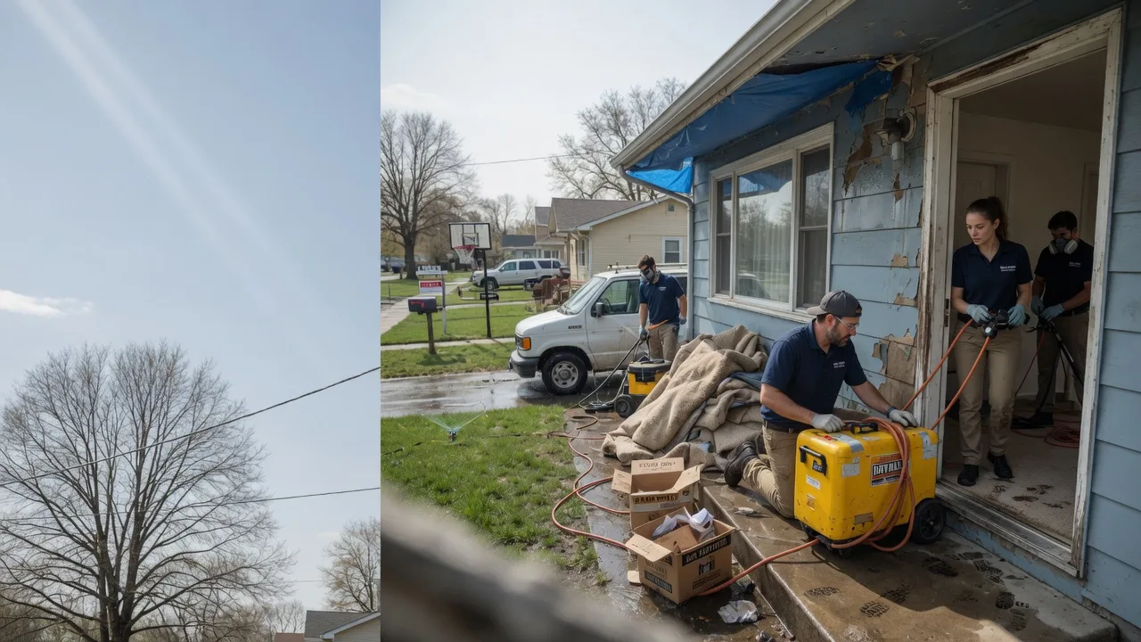 Basement Flood Cleanup in Chambers, NE near me